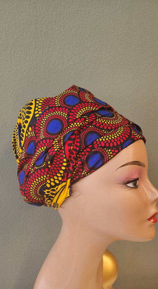 Hoofddoek/Headwrap in Afrikaanse Print