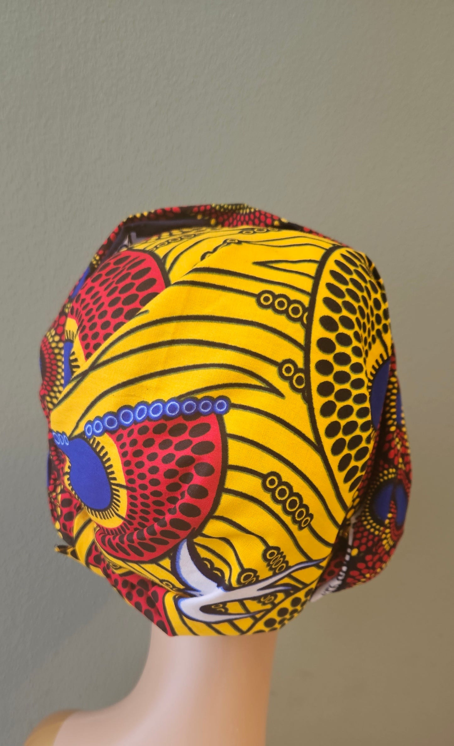 Hoofddoek/Headwrap in Afrikaanse Print
