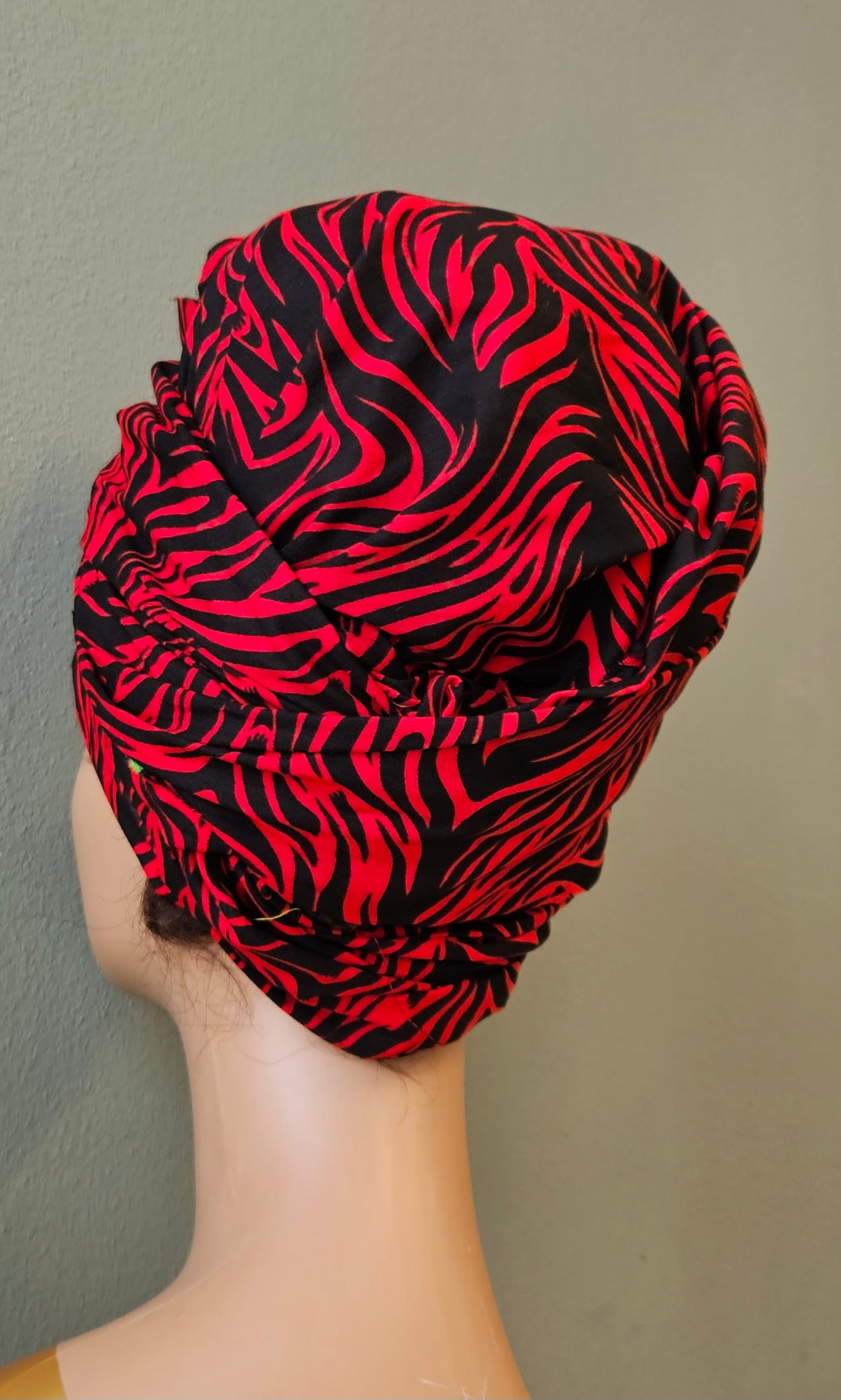 Hoofddoek/Headwrap in Afrikaanse Print