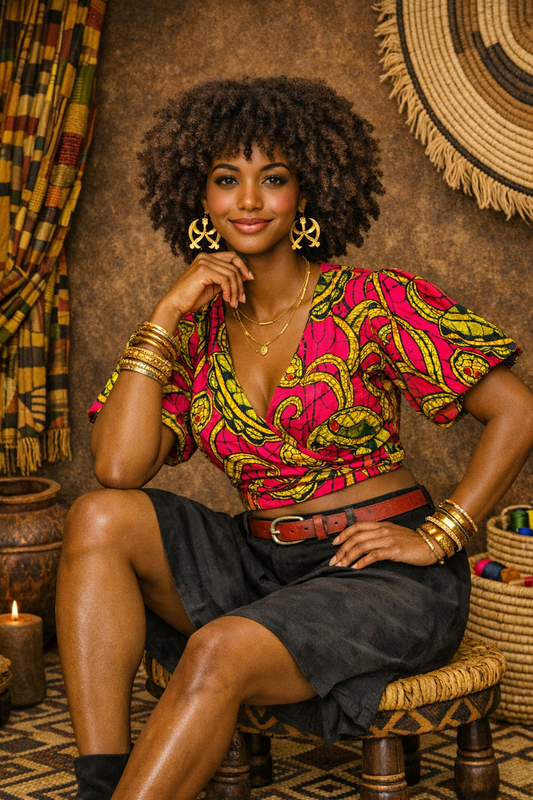 Wrap Crop Top