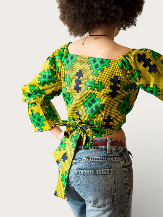 Wrap Crop Top