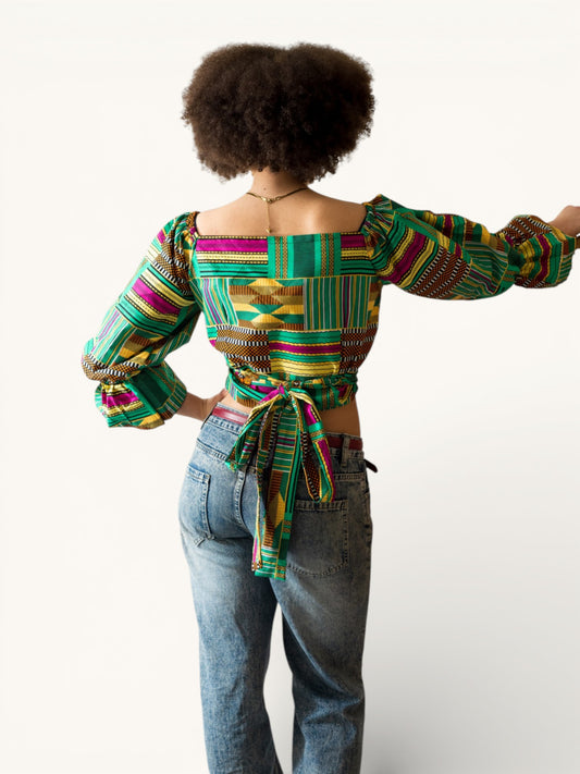 Wrap Crop Top