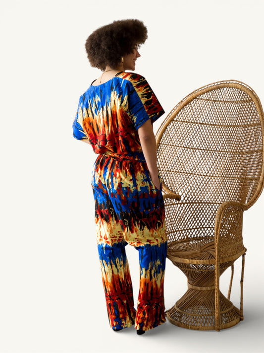 Baggy Broek – Crop Top Set