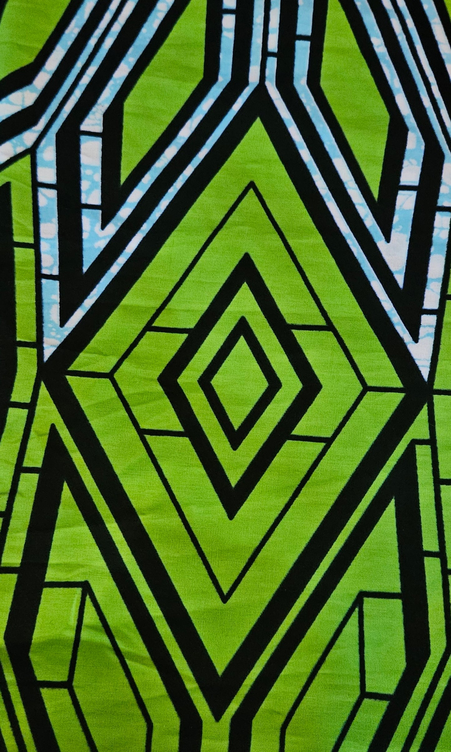 Hoofddoek/Headwrap in Afrikaanse Print