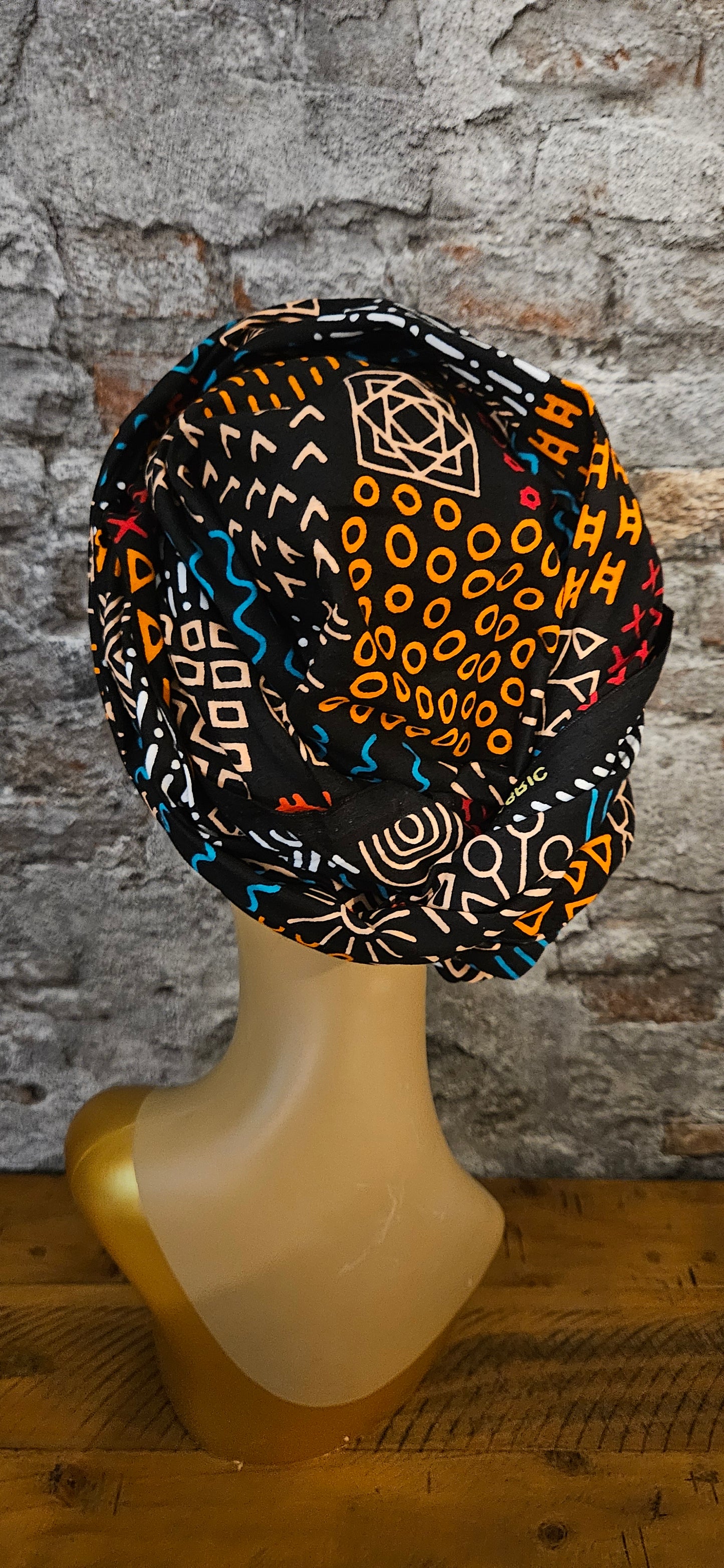 Nana Hoofddoek/Headwrap in Afrikaanse Print
