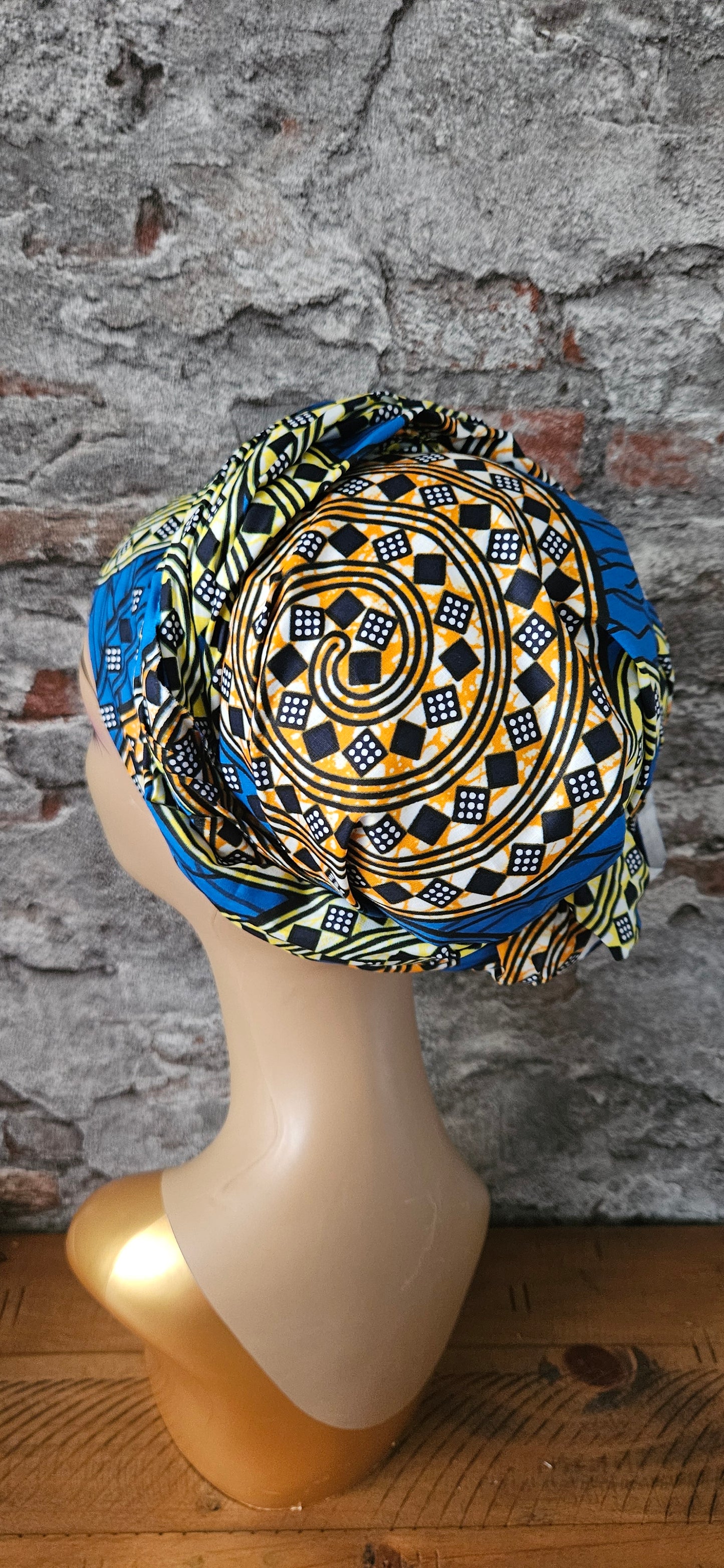 Hoofddoek/Headwrap in Afrikaanse Print