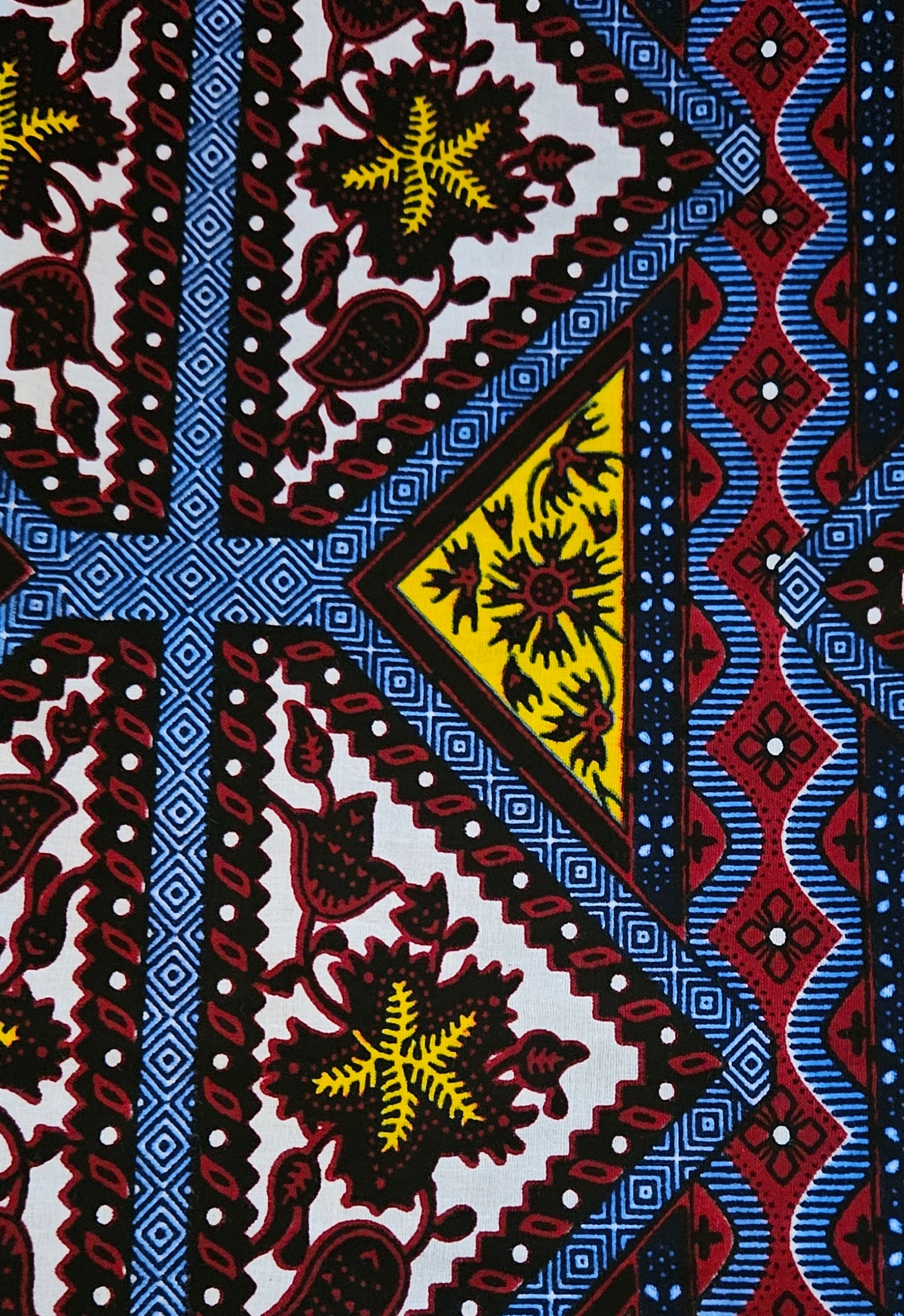 Hoofddoek/Headwrap in Afrikaanse Print