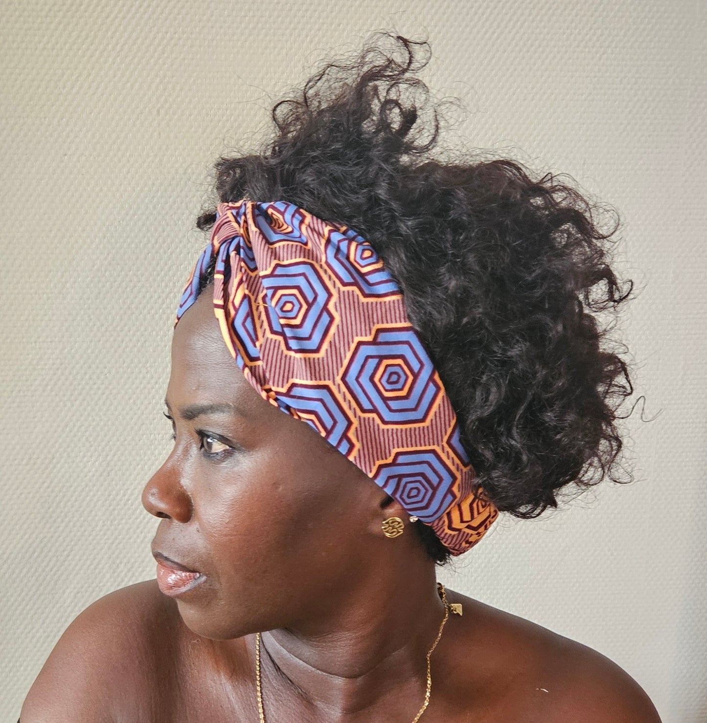 Haarband in Afrikaanse Print