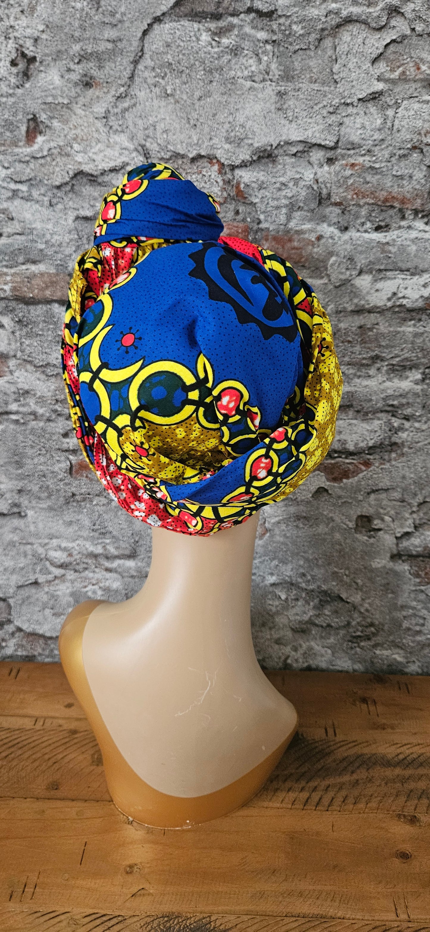 Hoofddoek/Headwrap in Afrikaanse Print