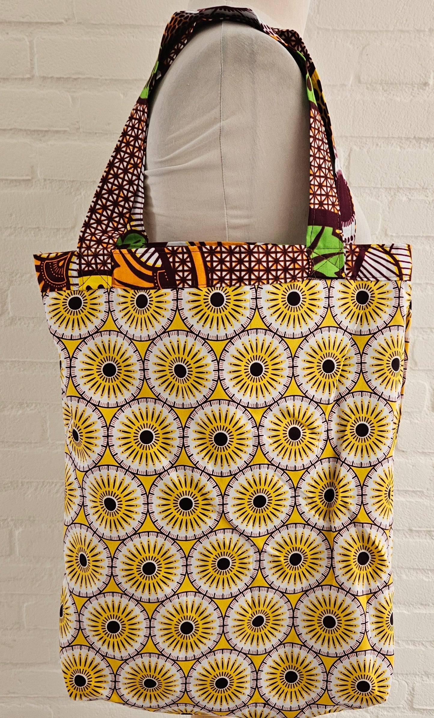Tote Tas in Afrikaanse Print - Multicolor 3