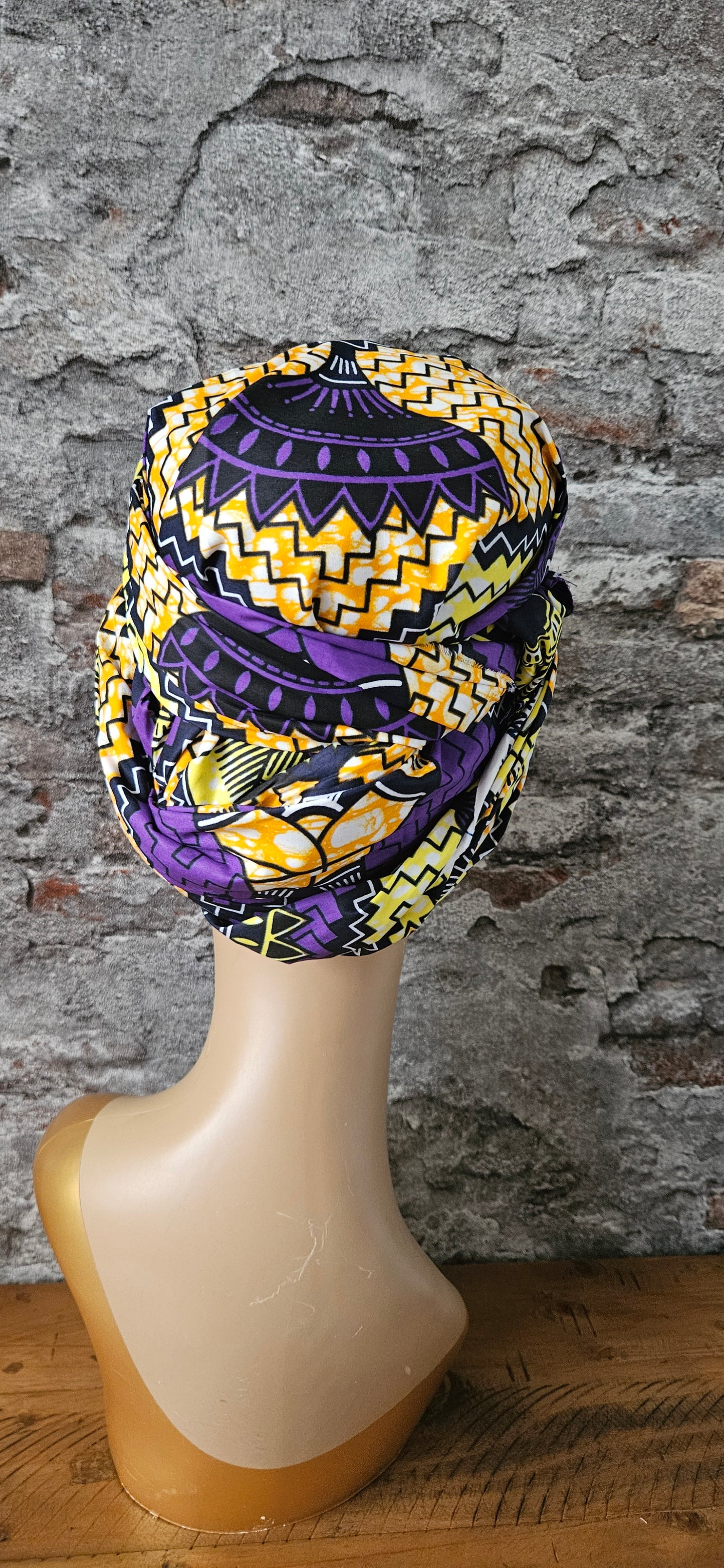 Hoofddoek/Headwrap in Afrikaanse Print