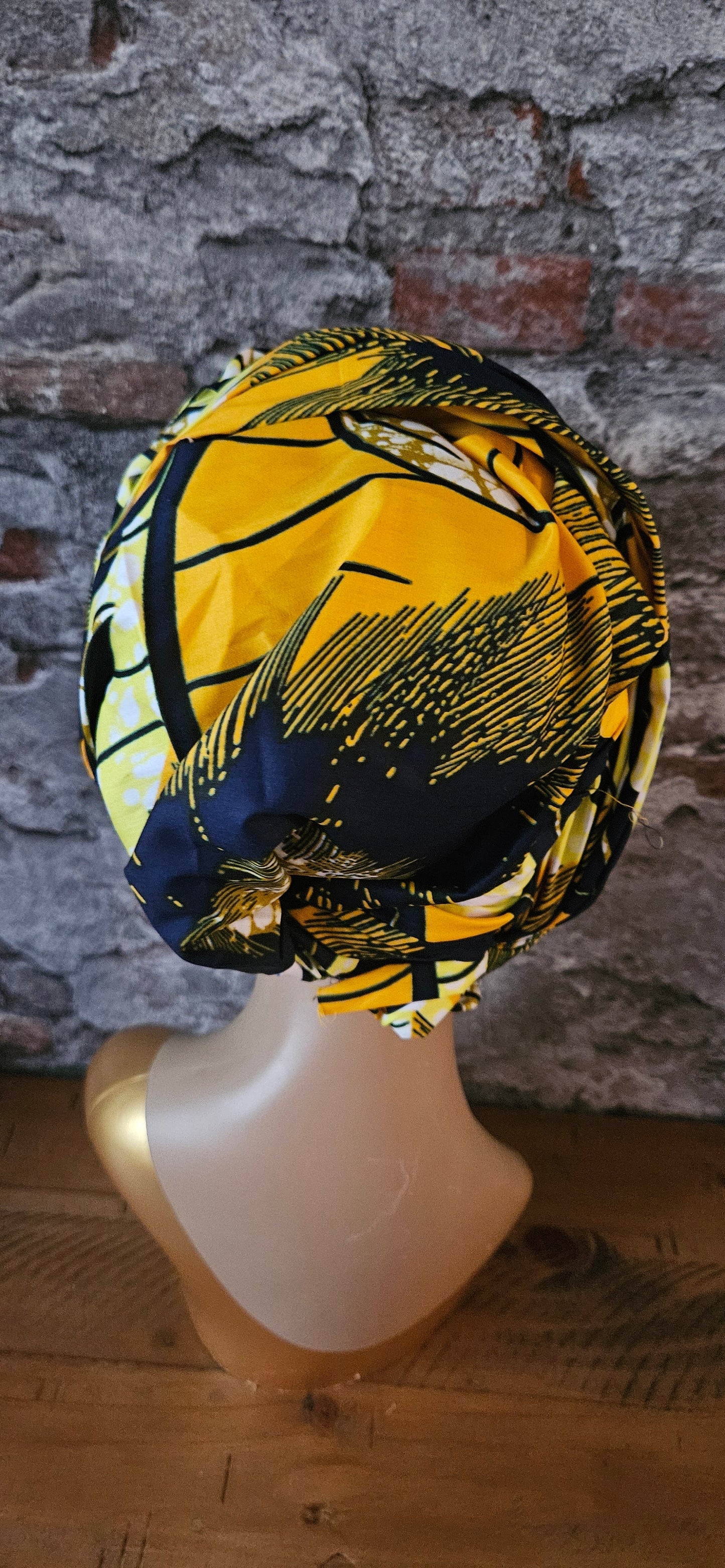 Hoofddoek/Headwrap in Afrikaanse Print