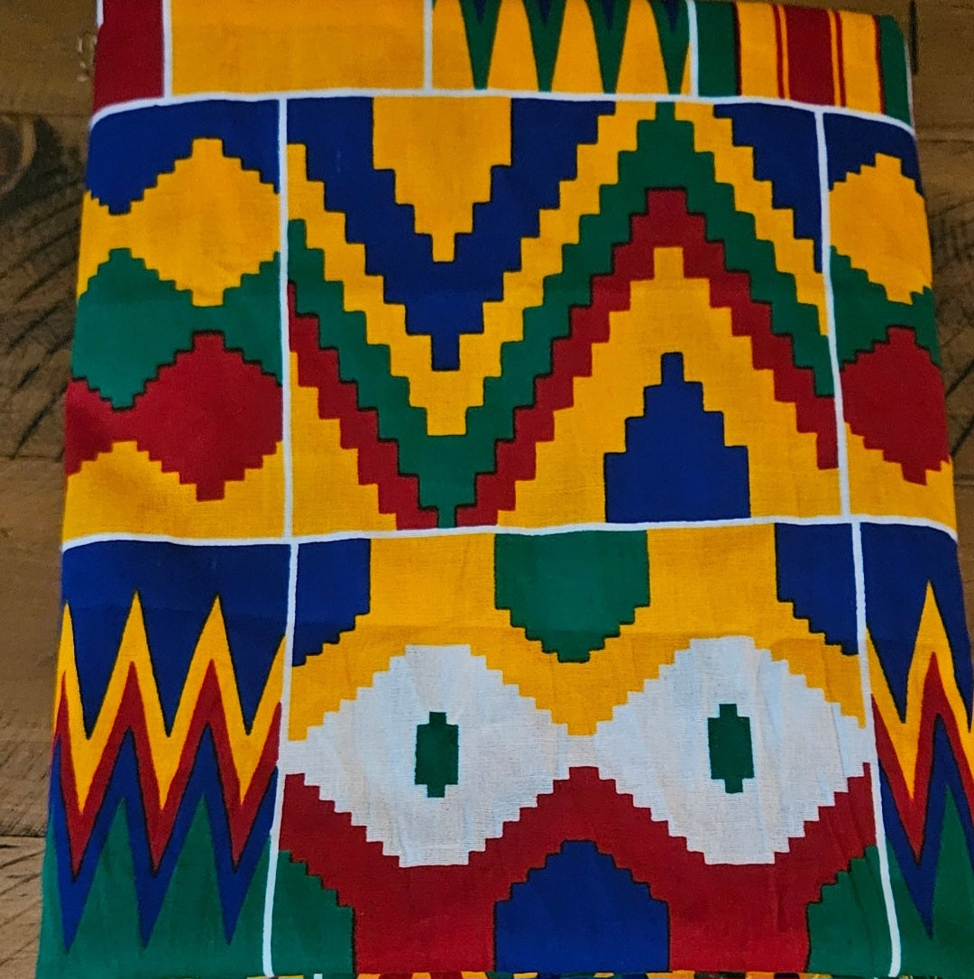 Hoofddoek/Headwrap in Afrikaanse Print