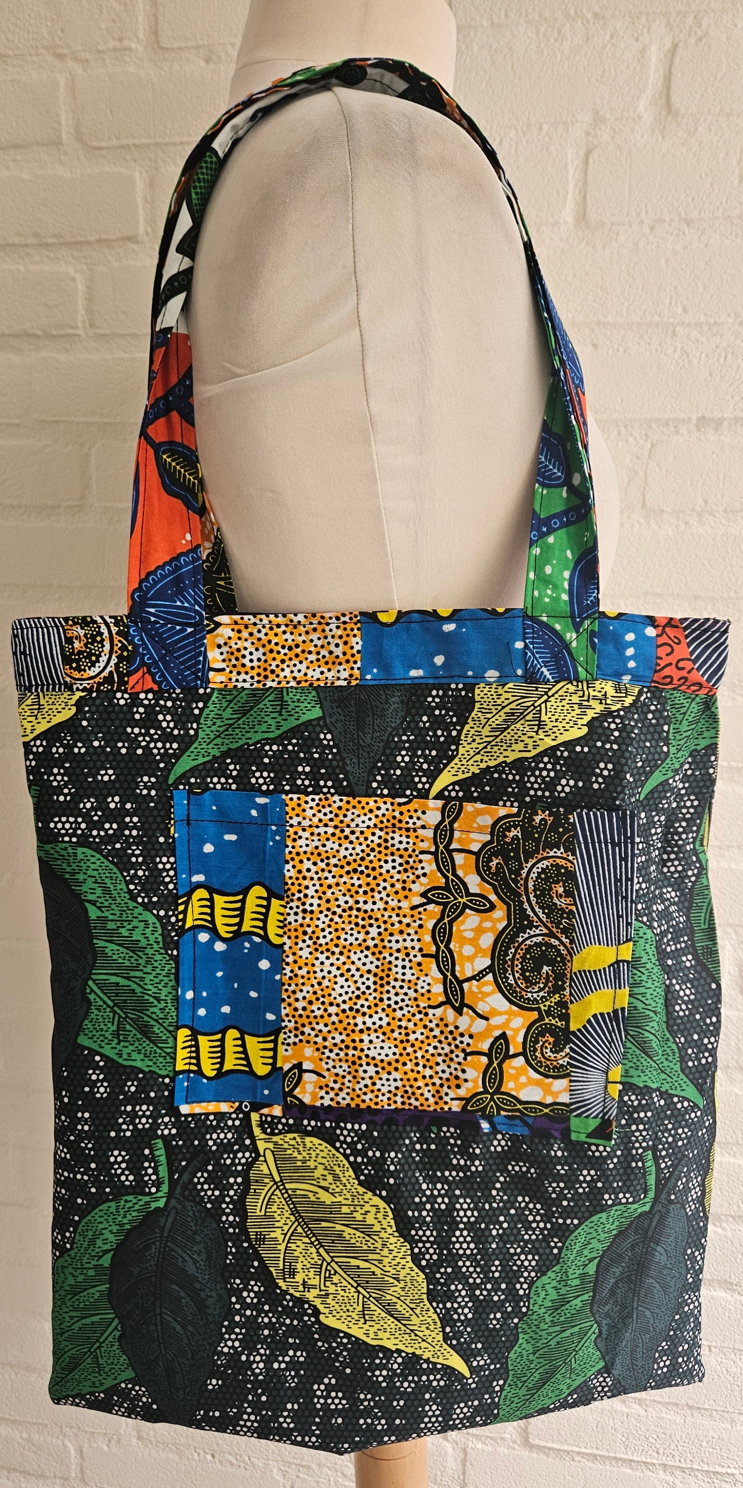 Tote Tas in Afrikaanse Print - Multicolor 4