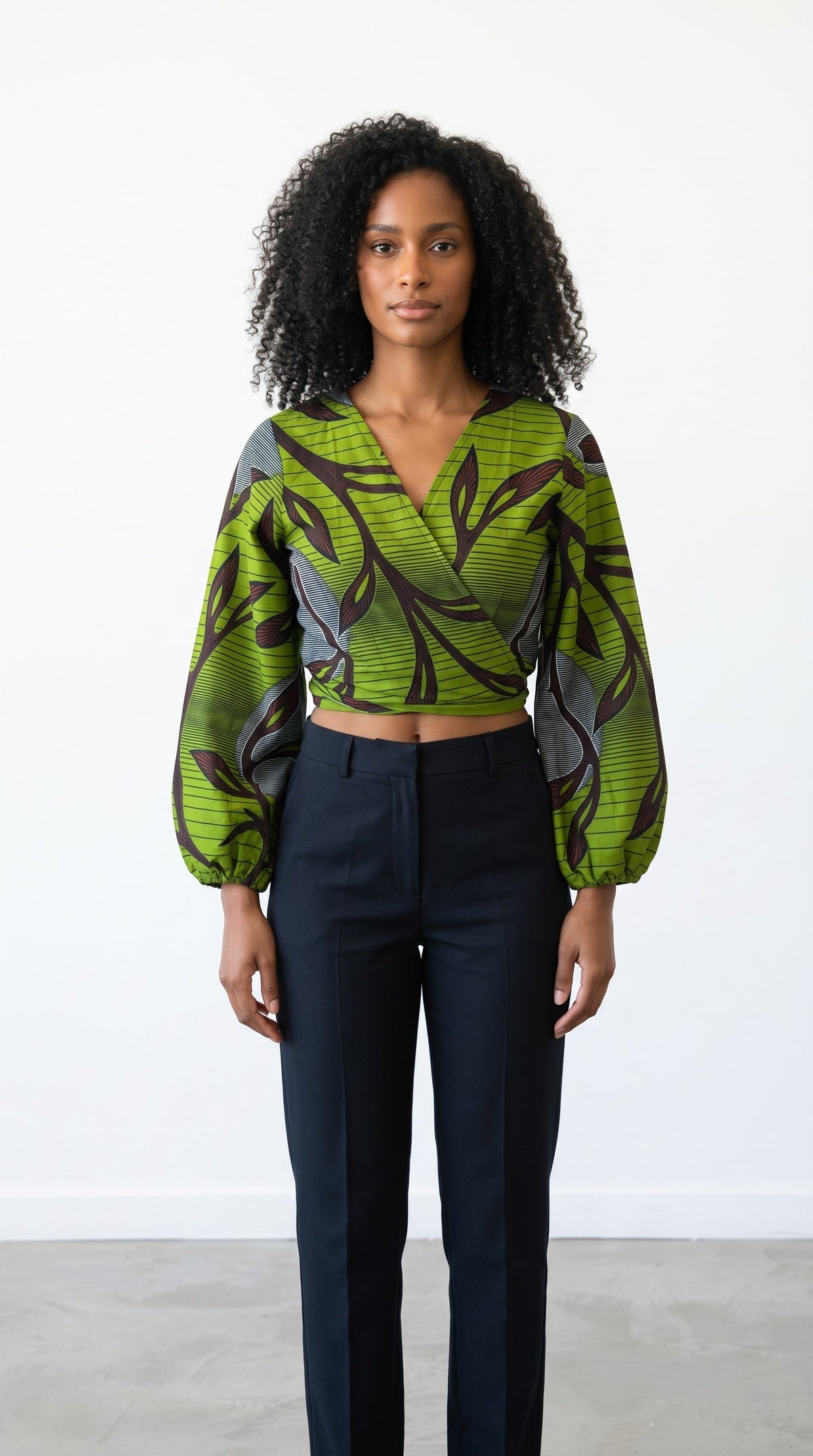 Nana Wrap Top