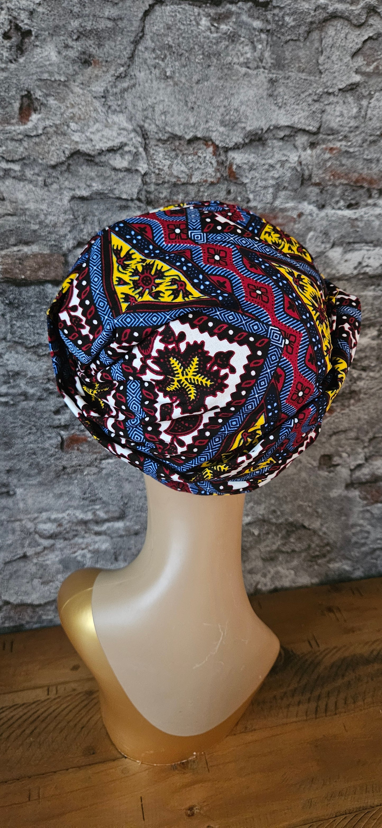Hoofddoek/Headwrap in Afrikaanse Print