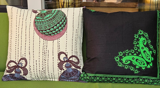 Kussenhoes in Afrikaanse Print