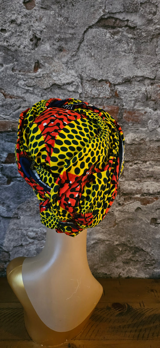 Hoofddoek/Headwrap in Afrikaanse Print