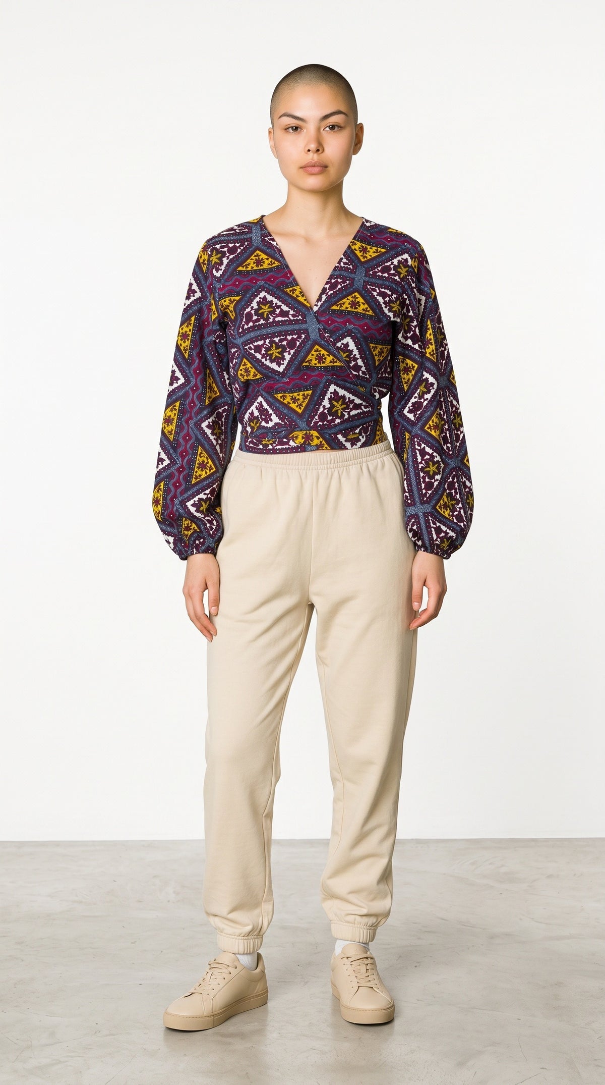 Nana Wrap Top