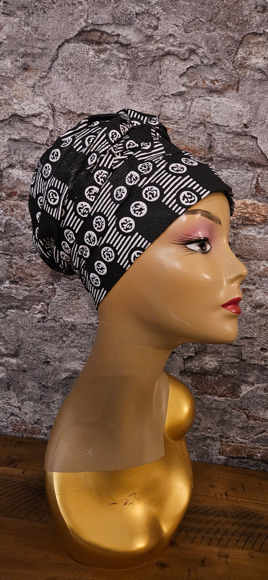 Nana Hoofddoek/Headwrap in Afrikaanse Print
