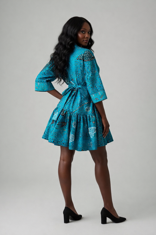 Bubu Jurk Blauwe