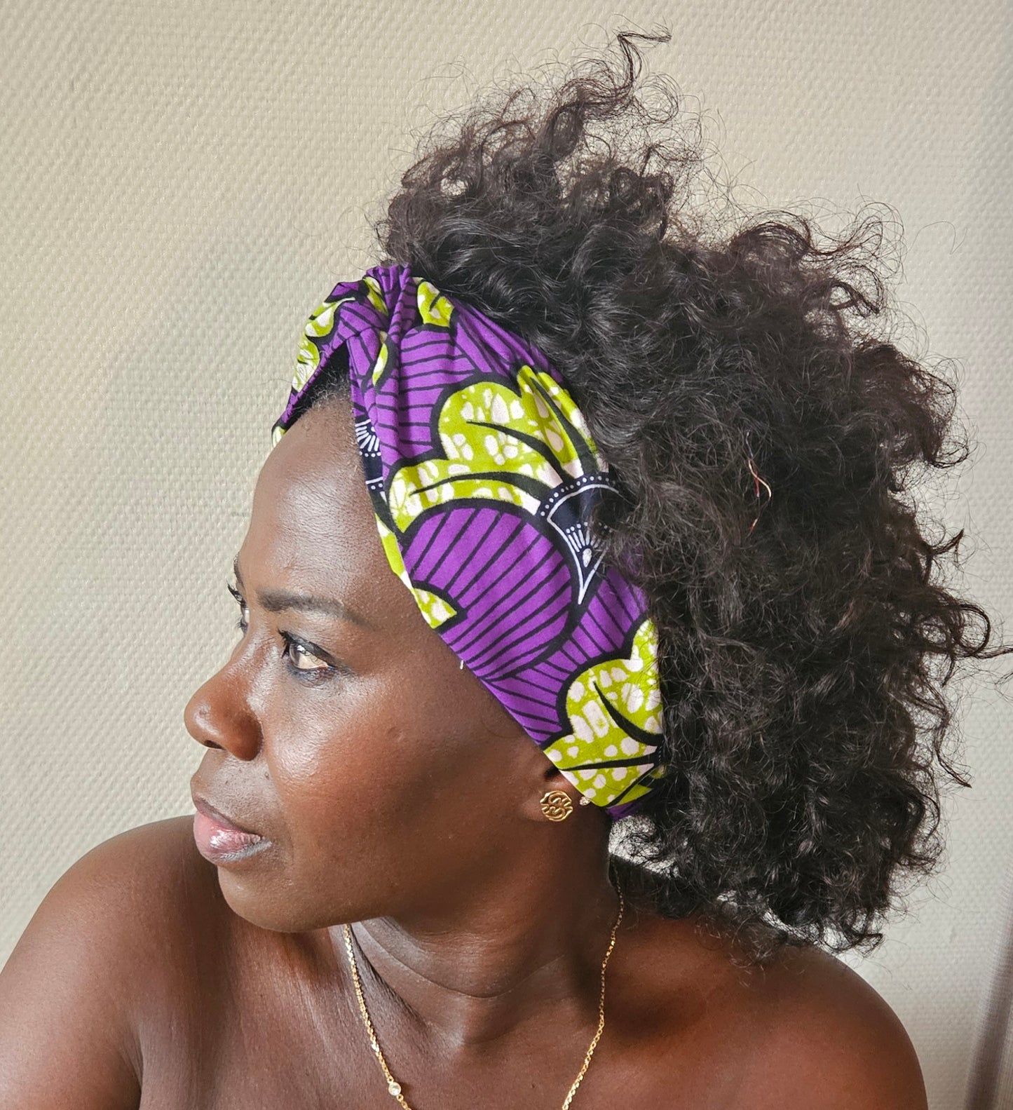 Haarband in Afrikaanse Print