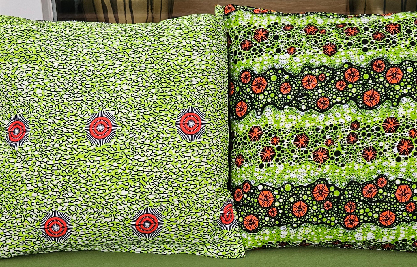 Kussenhoes in Afrikaanse Print