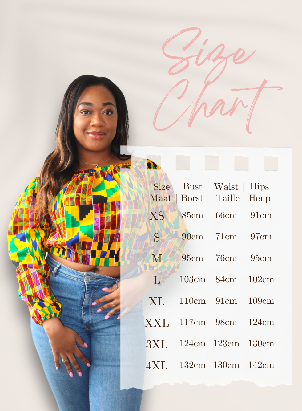Maxi Rok van Afrikaanse Print