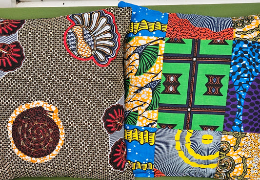 Kussenhoes in Afrikaanse Print