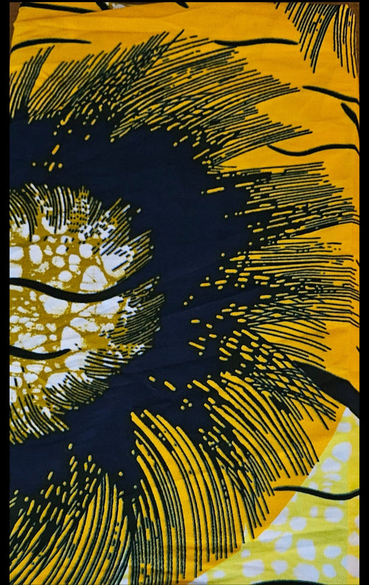 Hoofddoek/Headwrap in Afrikaanse Print
