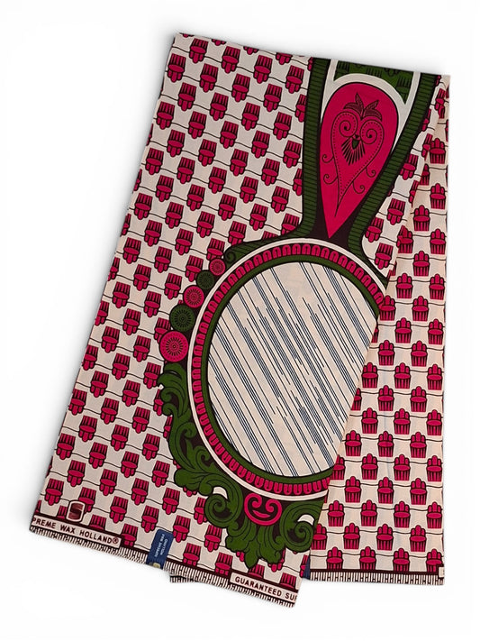 Supreme Wax Holland | Multicolor Handspiegel (Beige, Roze & Groen)