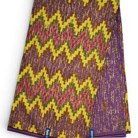 Ghana Kente Gold Fashion  Multicolor /Geometrisch