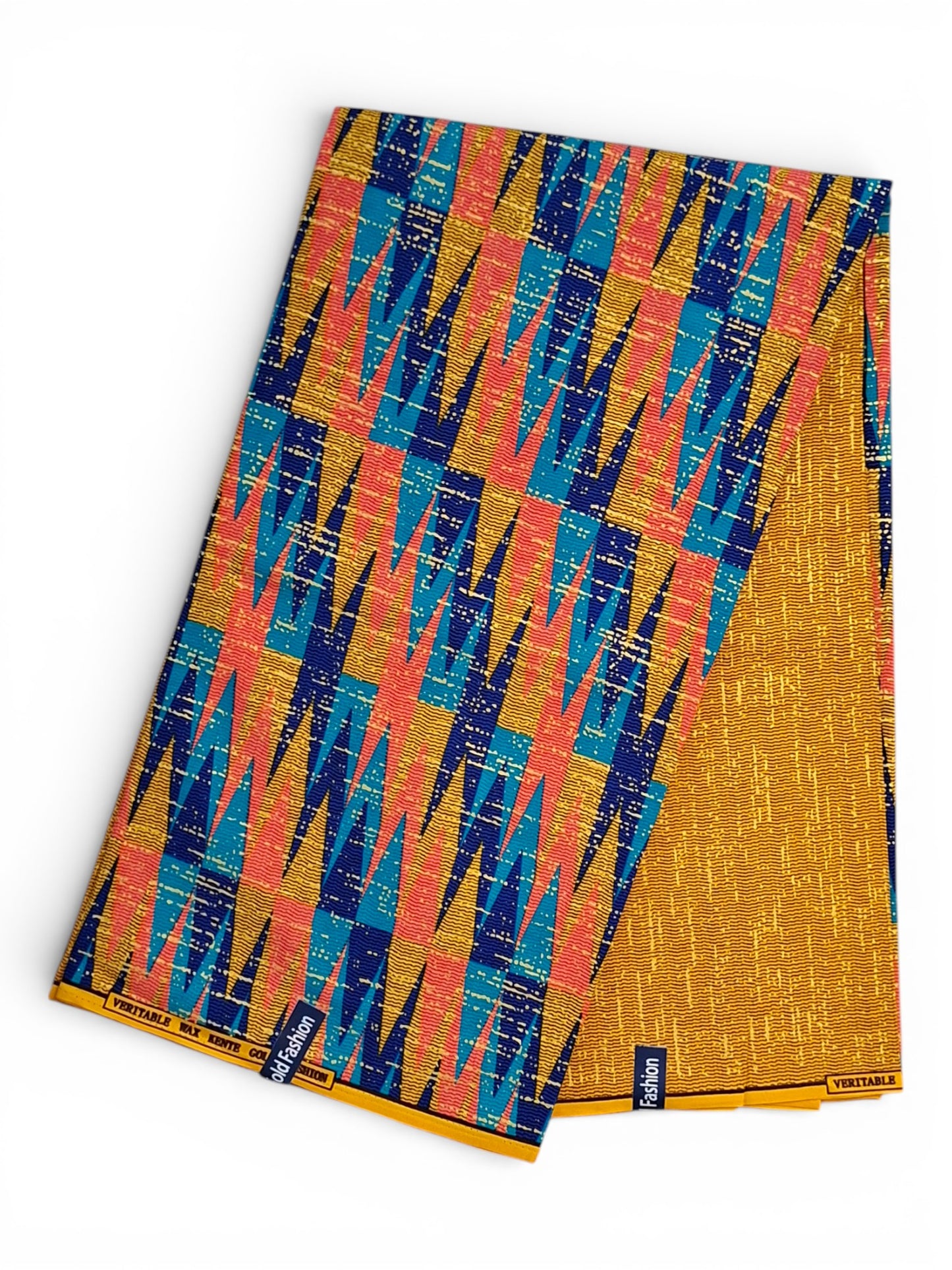 Ghana Kente Gold Fashion  Multicolor /Geometrisch