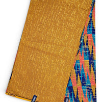 Ghana Kente Gold Fashion  Multicolor /Geometrisch