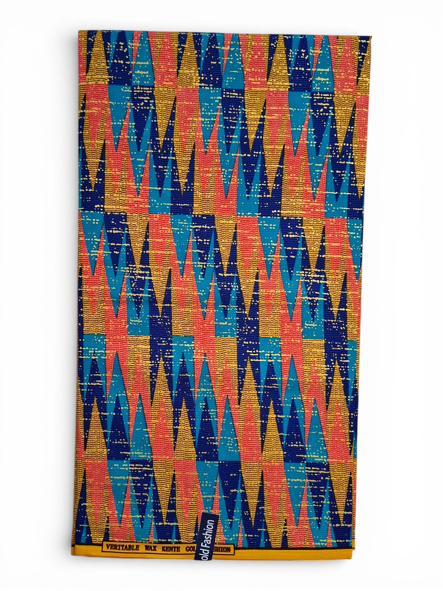 Ghana Kente Gold Fashion  Multicolor /Geometrisch