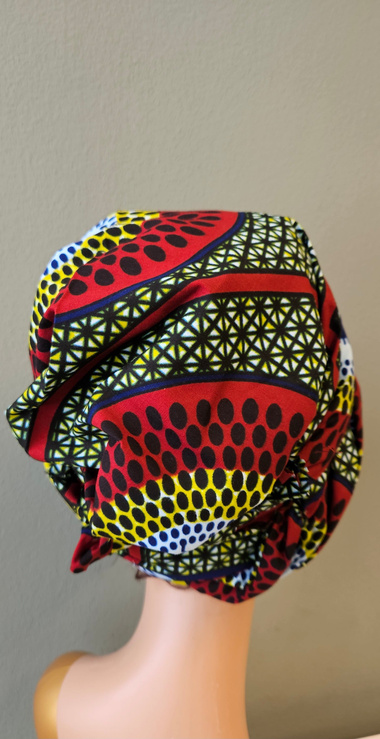 Hoofddoek/Headwrap in Afrikaanse Print