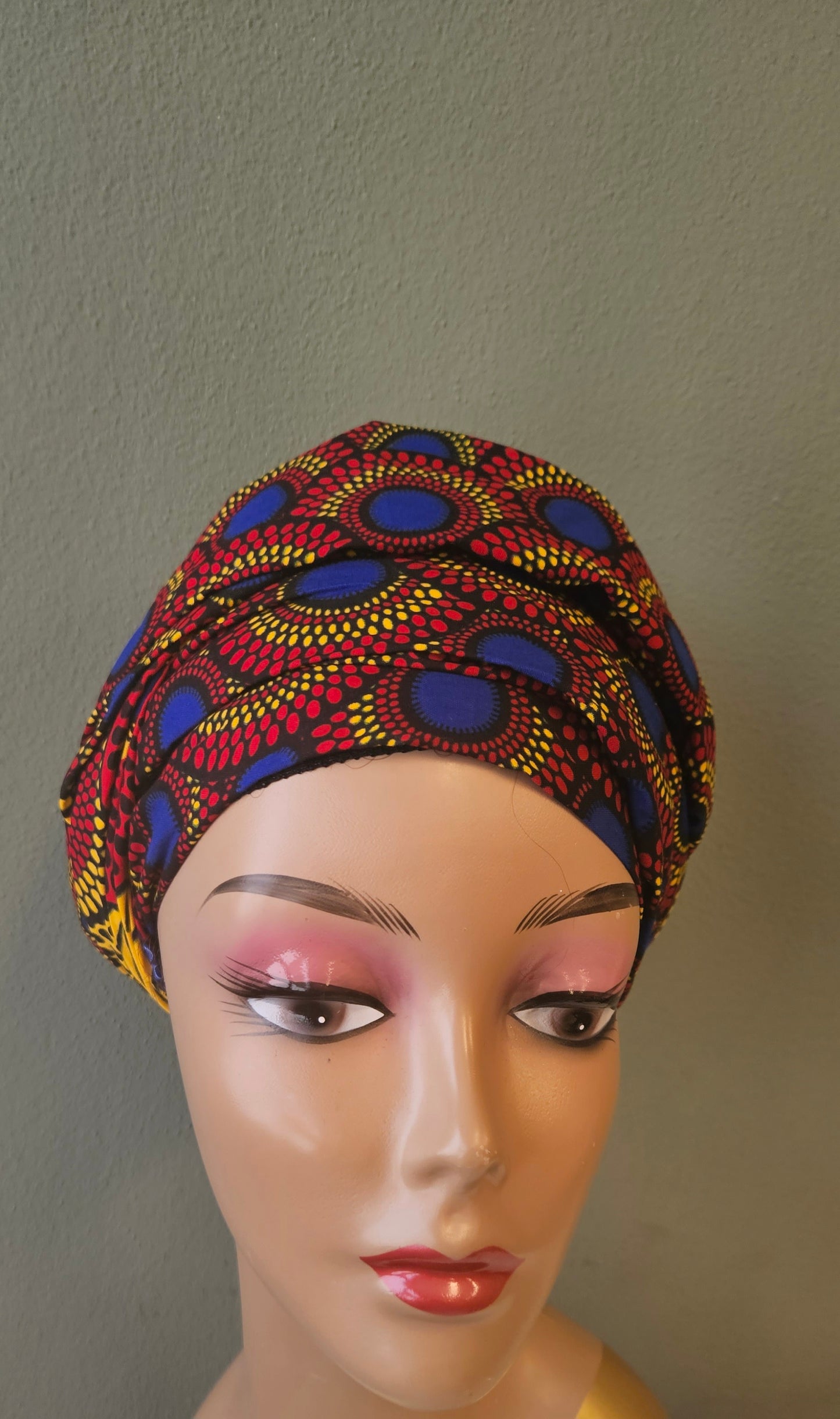 Hoofddoek/Headwrap in Afrikaanse Print