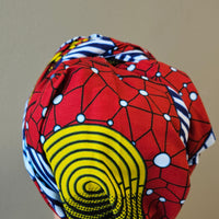 Hoofddoek/Headwrap in Afrikaanse Prin