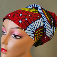Hoofddoek/Headwrap in Afrikaanse Prin