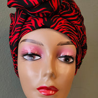 Hoofddoek/Headwrap in Afrikaanse Print