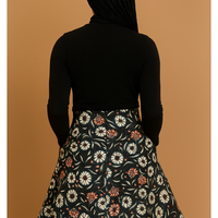 Midi Rok van Afrikaanse Print