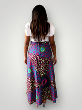 Afbeelding in Gallery-weergave laden, Maxi Rok van Afrikaanse Print - Multicolor 7
