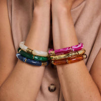 Elastische gekleurde armband