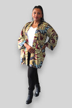 Afbeelding in Gallery-weergave laden, Kimono van Afrikaanse Print - Multicolor
