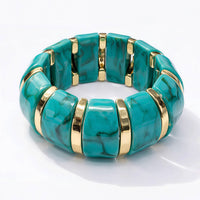 Fantasiearmband 3WY03: Vert / Acryl 70%, CCB 30%