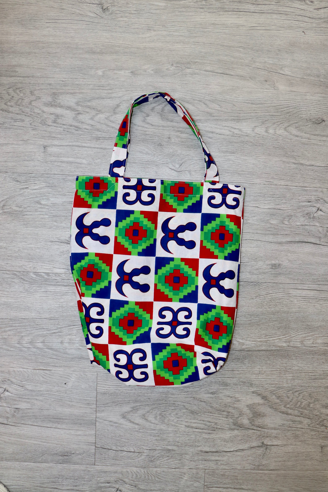 Tote Tas in Afrikaanse Print - Multicolor 9