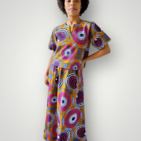 Top en Maxi Rok Co-ord Set - Paars