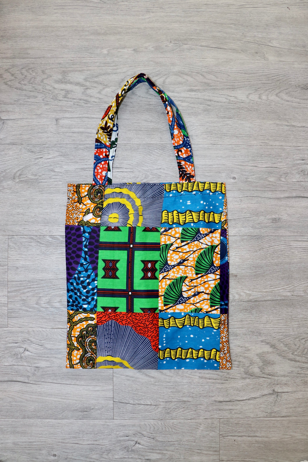 Tote Tas in Afrikaanse Print - Multicolor 4