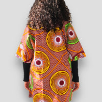 Kimono van Afrikaanse Print - Multicolor 3