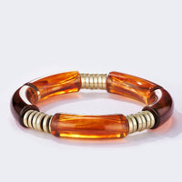 Elastische gekleurde armband